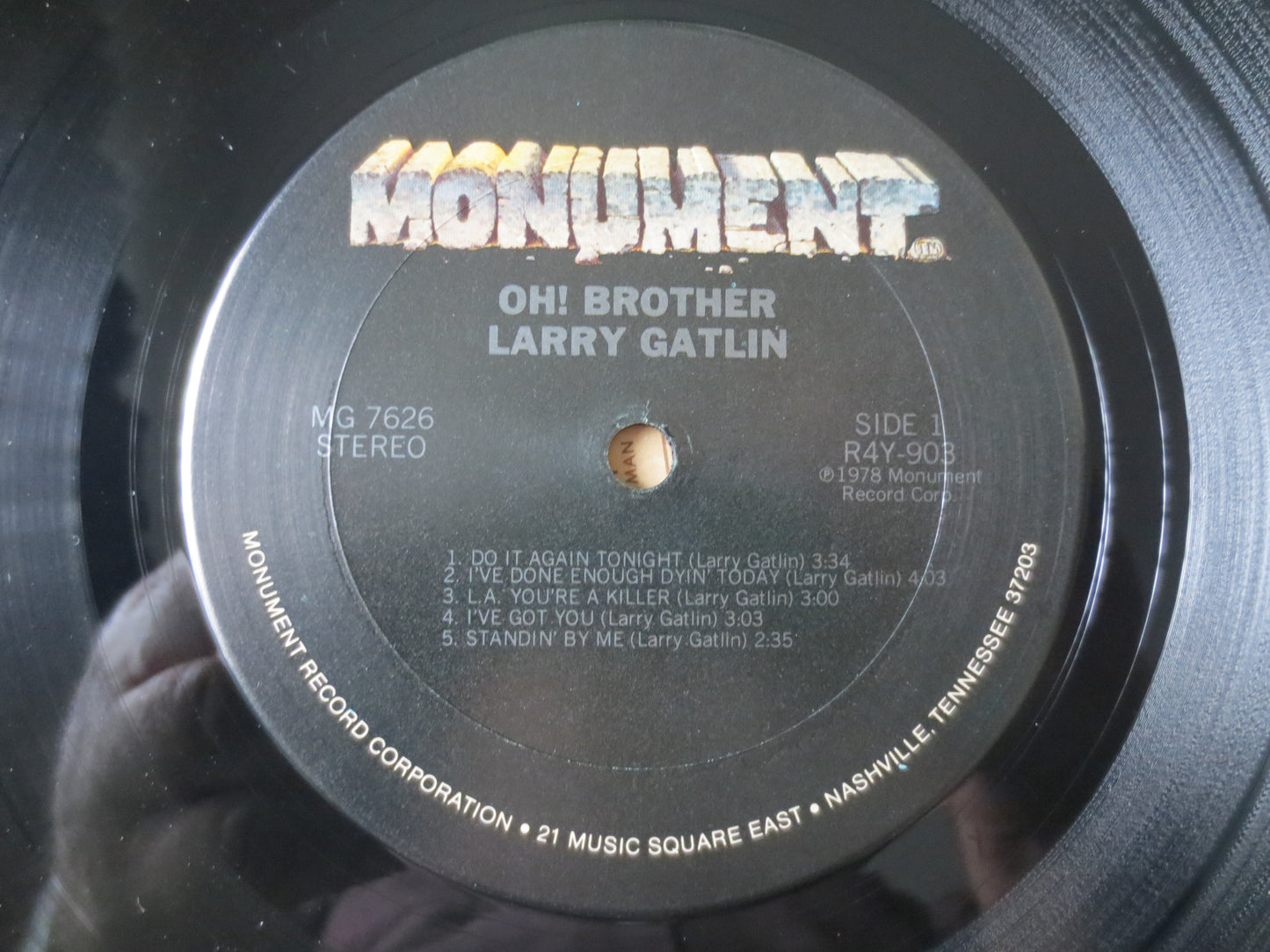 LARRY GATLIN, Oh BROTHER, Larry Gatlin Album, Larry Gatlin Lp, Larry Gatlin Record, Larry Gatlin Vinyl, lps, 1978 Records