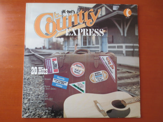 COUNTRY EXPRESS, K-TEL Records, K-Tel Album, K-Tel Vinyl, K-Tel Lp, Country Records, Vinyl Lp, Vintage Vinyl, 1976 Records