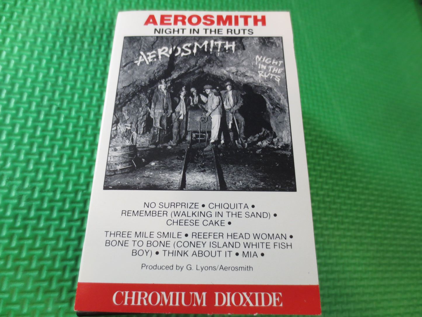 AEROSMITH Tape, NIGHT in the Ruts, AEROSMITH Album, Aerosmith Music, Aerosmith Song, Tape Cassette, Cassette, 1979 Cassette