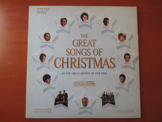 GREAT SONGS of CHRISTMAS, Album 7, Christmas Songs, Christmas Record, Christmas Vinyl, Christmas Lp, Vinyl Lp, 1967 Records