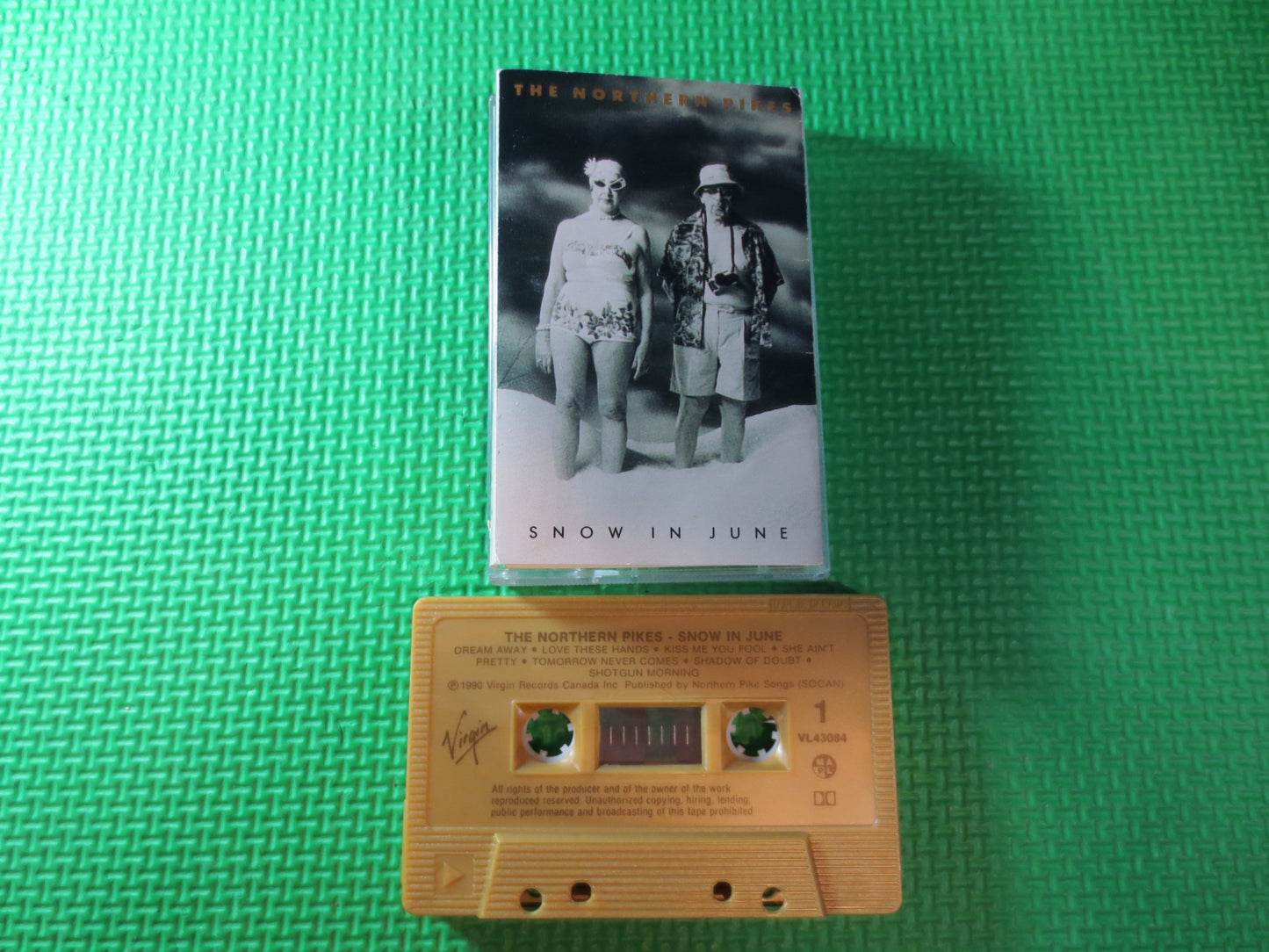 NORTHERN PIKES Tape, SNOW in June Tape, Northern Pikes Album, Northern Pikes Lp, Tape Cassette, Cassette, 1990 Cassette