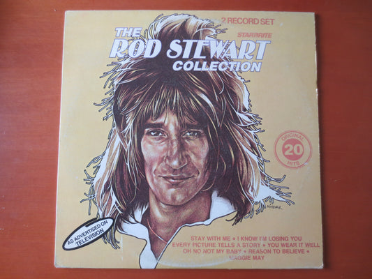 ROD STEWART, The COLLECTION, Double Albums, Pop Records, Vintage Vinyl, Record Vinyl, Records, Vinyl Records, 1977 Records