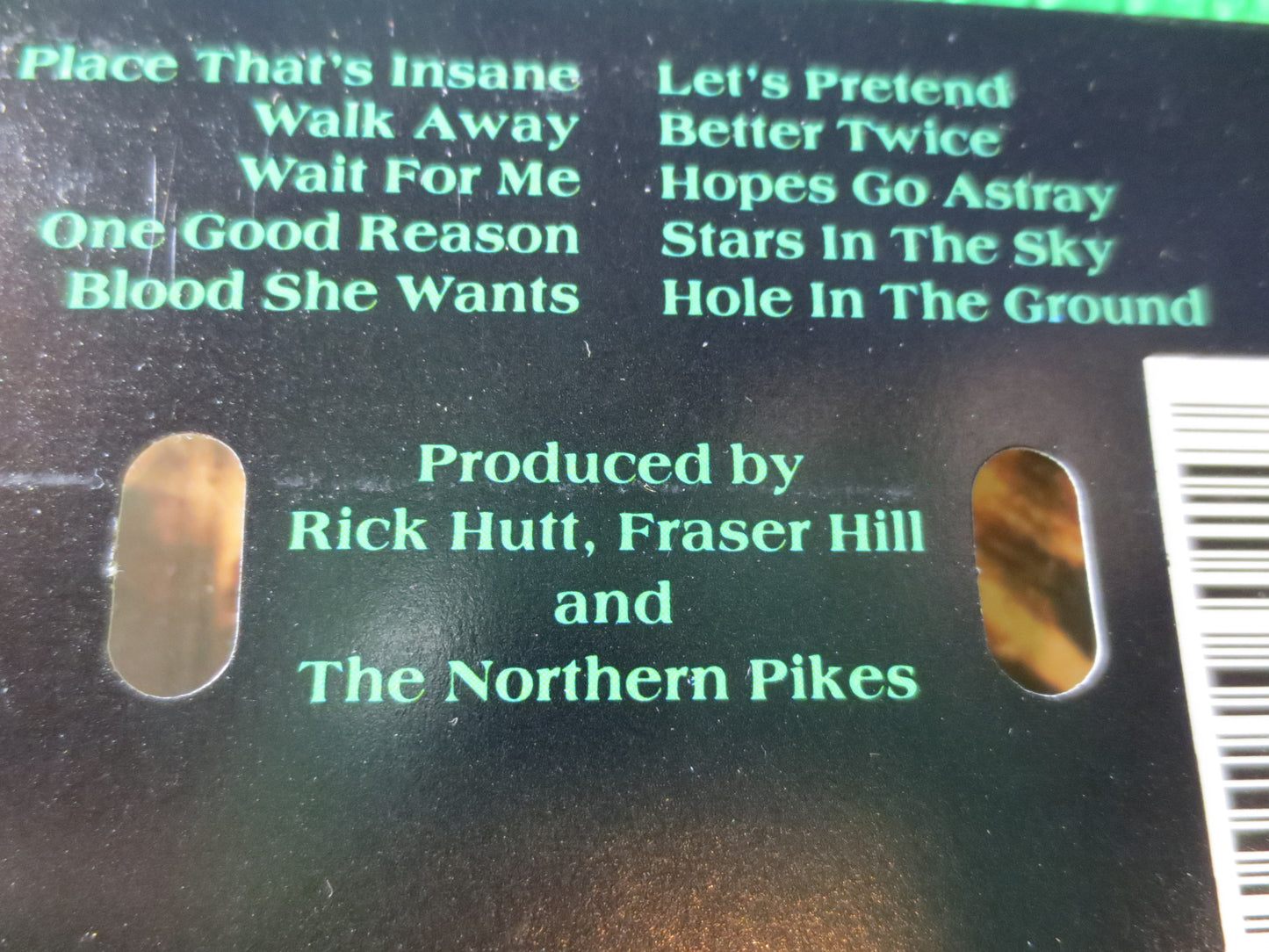 NORTHERN PIKES Tape, SECRETS of the Alibi, Northern Pikes Album, Northern Pikes Lp, Tape Cassette, Cassette, 1988 Cassette