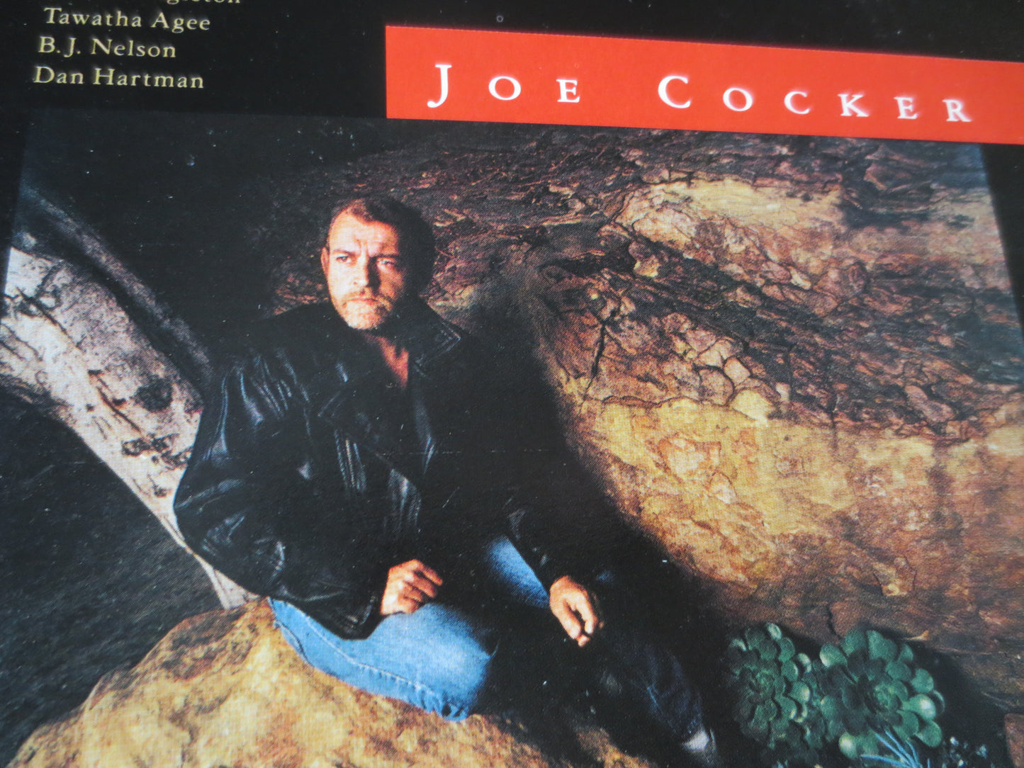 JOE COCKER, Unchain My HEART, Joe Cocker Record, Joe Cocker Album, Joe Cocker Lp, Classic Rock lp, Rock Album, 1987 Records