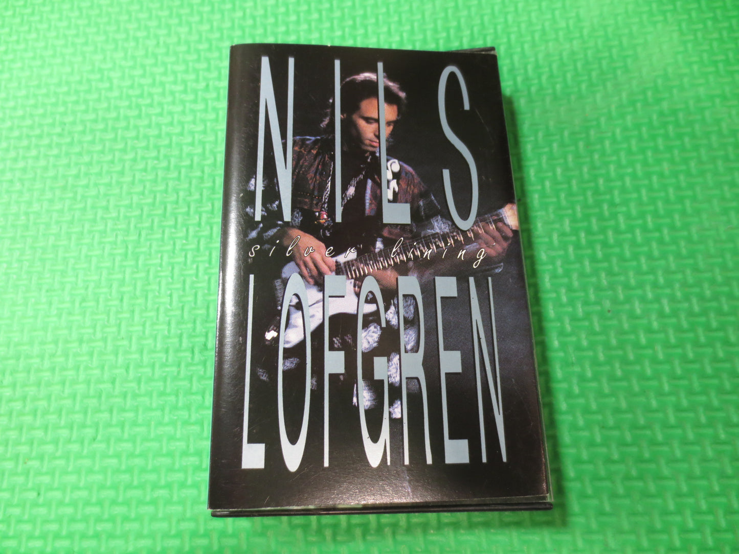 NILS LOFGREN Tape, SILVER Lining Tape, Nils Lofgren Album, Nils Lofgren Music, Tape Cassette, Rock Cassette, 1991 Cassette