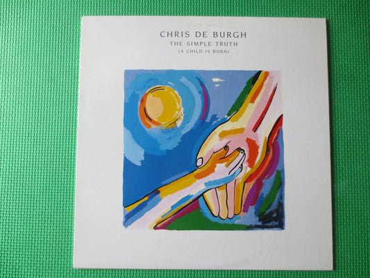 CHRIS De BURGH, The Simple TRUTH, Into the Light, Pop Record, Pop Vinyl, Vinyl Record, Vintage Vinyl, Vinyl Lp, 1987 Record