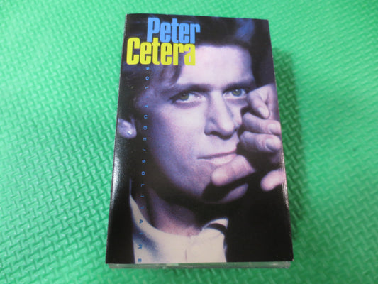 PETER CETERA Tape, SOLITUDE Tape, Peter Cetera Album, Peter Cetera Music, Tape Cassette, Rock Cassette, 1986 Cassette