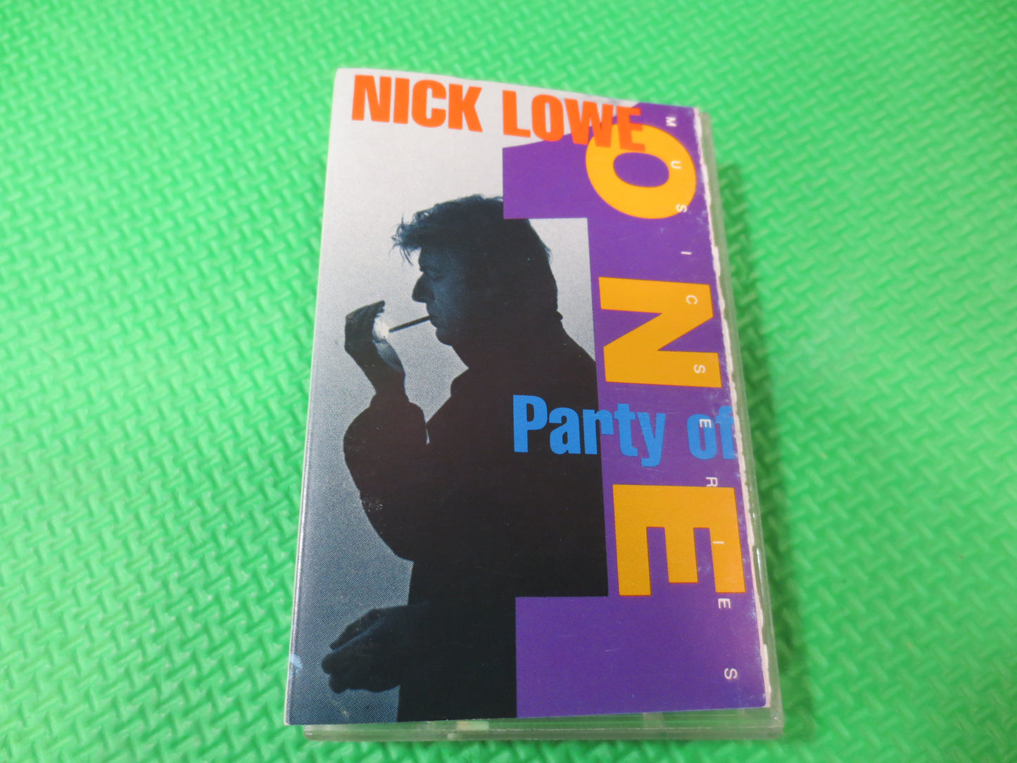 NICK LOWE Tape, Party of One Tape, Nick Lowe Album, Nick Lowe Music, Tape Cassette, Rock Cassette, 1990 Cassette