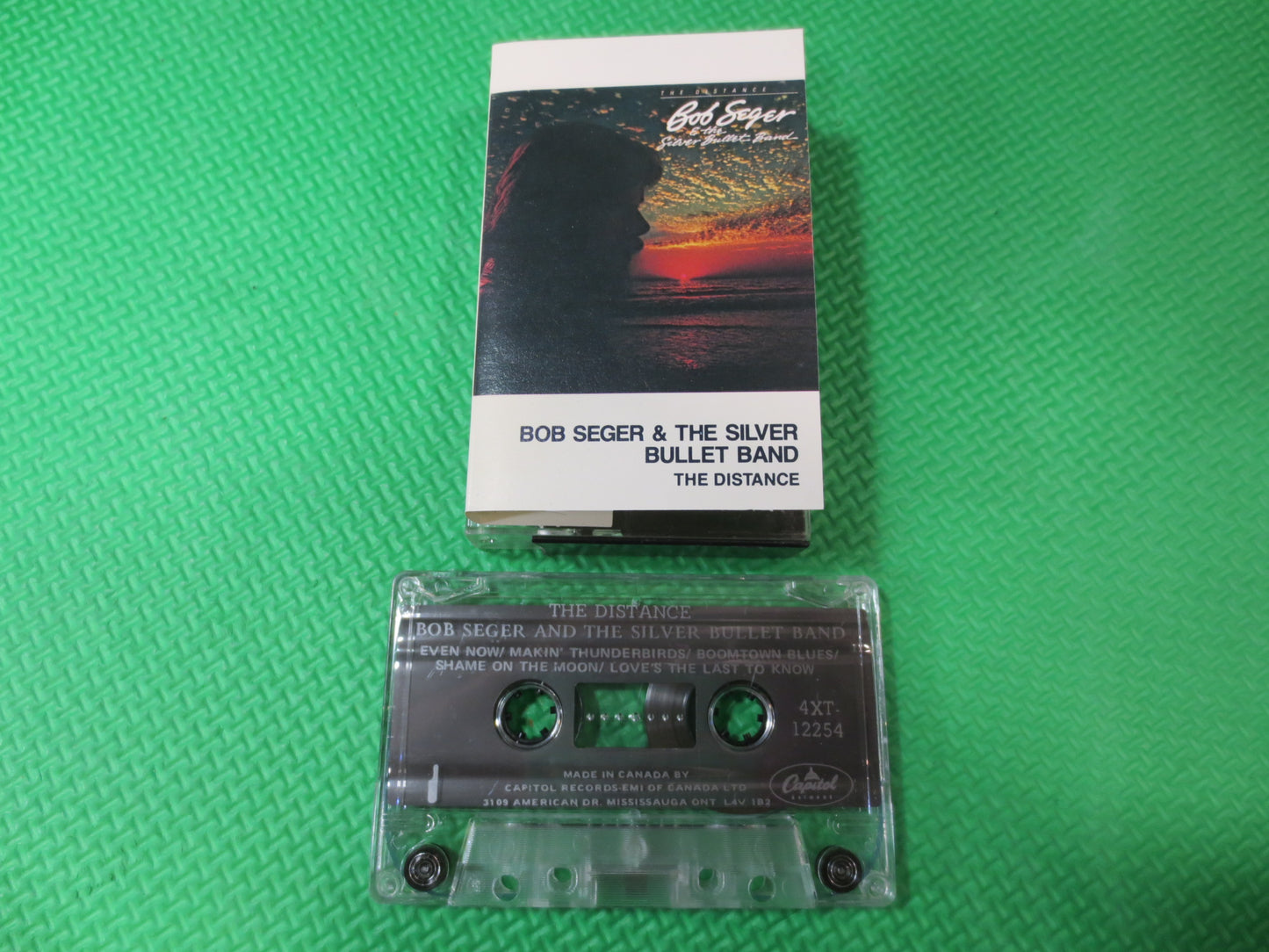 BOB SEGER Tape, The DISTANCE Tape, Bob Seger Album, Bob Seger Music, Bob Seger Lp, Tape Cassette, Cassette, 1988 Cassette