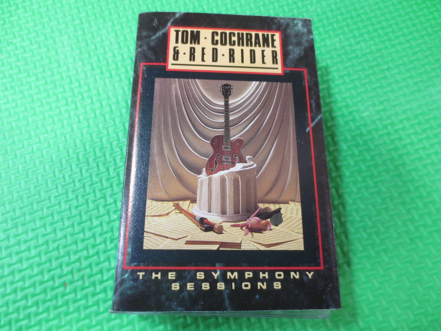 TOM COCHRANE Tape, SYMPHONY Sessions Tape, Tom Cochrane Album, Tom Cochrane Music, Tape Cassette, Cassette, 1989 Cassette