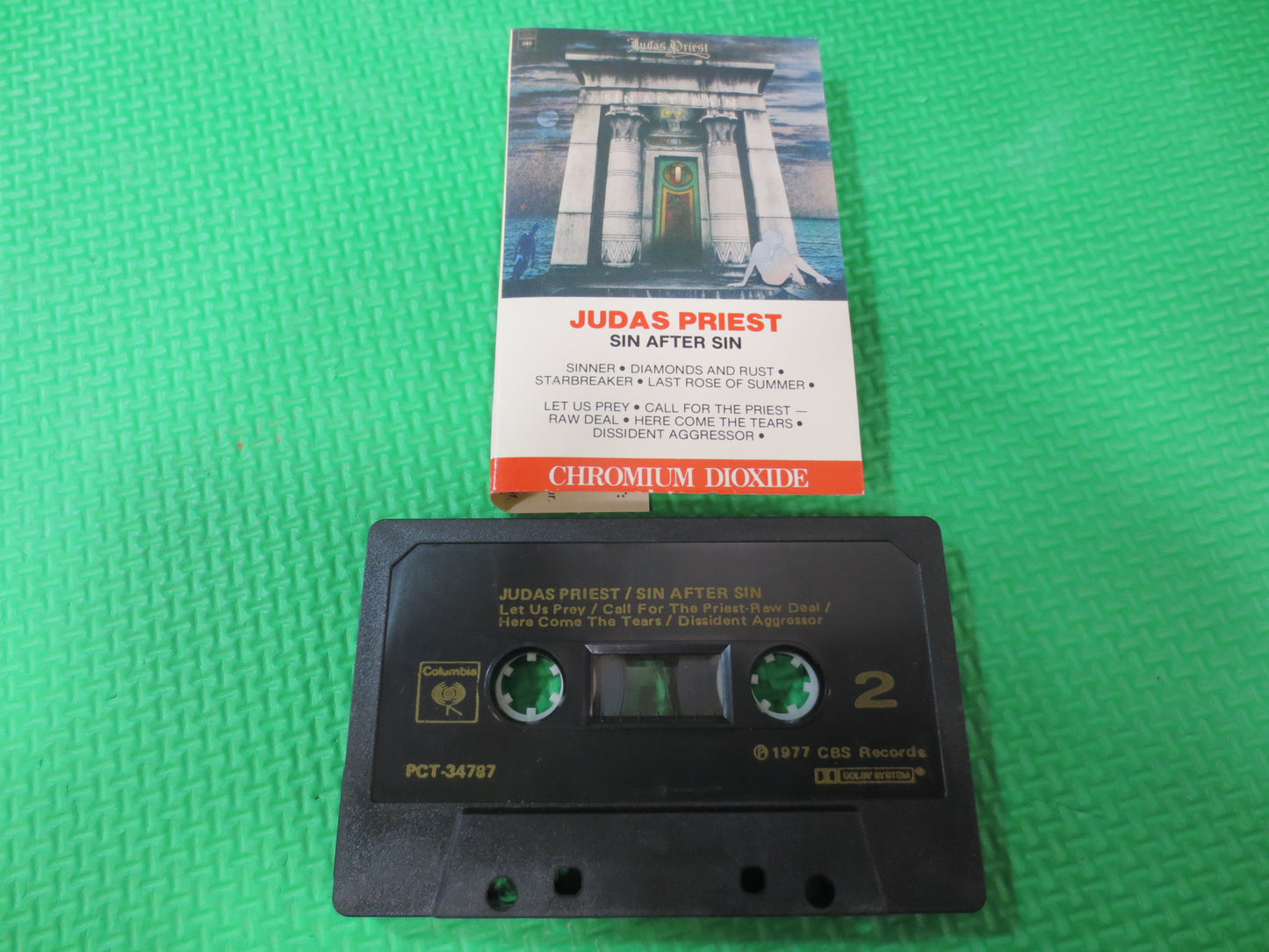 JUDAS PRIEST Tape, Sin AFTER Sin Tape, Judas Priest Album, Judas Priest Music, Tape Cassette, Rock Cassette, 1977 Cassette