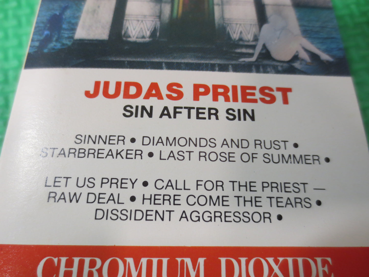 JUDAS PRIEST Tape, Sin AFTER Sin Tape, Judas Priest Album, Judas Priest Music, Tape Cassette, Rock Cassette, 1977 Cassette