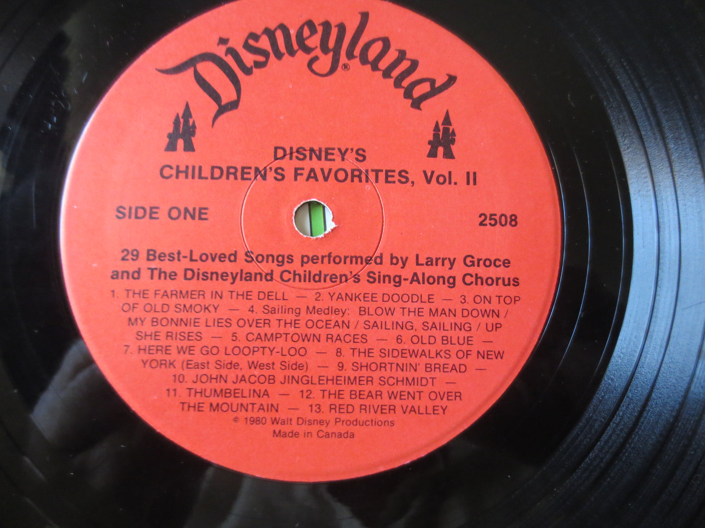 DISNEY Album, CHILDRENS FAVORITES, Disneyland Records, Disney Records, Childrens Record, Disney Lp, Kids Lp, 1979 Records