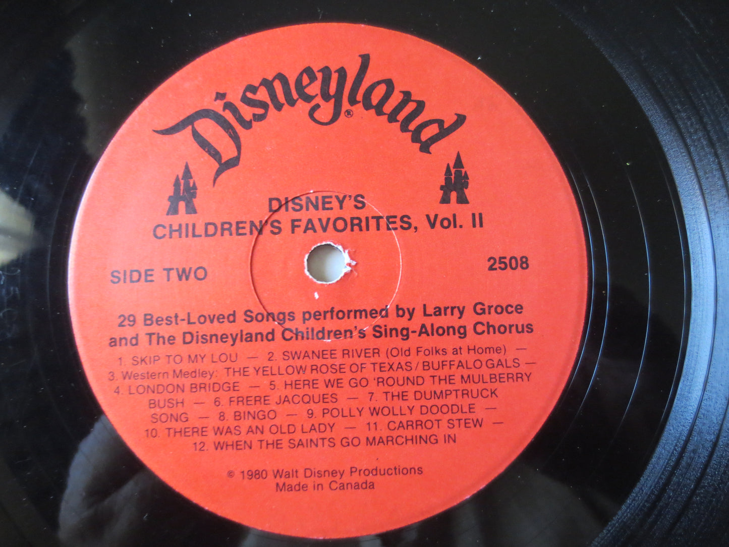 DISNEY Album, CHILDRENS FAVORITES, Disneyland Records, Disney Records, Childrens Record, Disney Lp, Kids Lp, 1979 Records