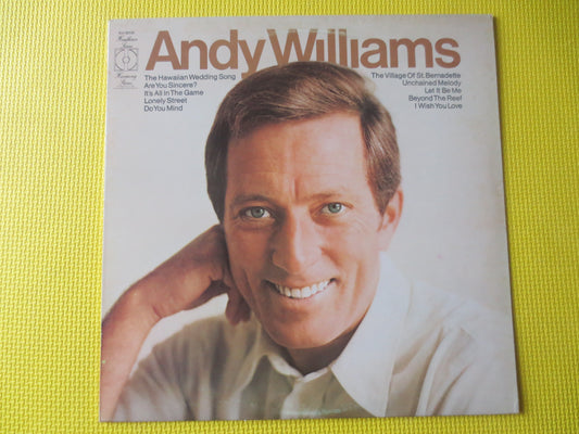 ANDY WILLIAMS, Andy Williams Albums, Andy Williams Vinyl, Vintage Vinyl, Andy Williams lps, Jazz Albums, Lps, 1971 Records