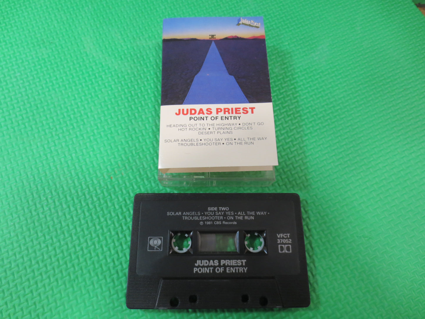 JUDAS PRIEST Tape, POINT of Entry Tape, Judas Priest Album, Judas Priest Music, Tape Cassette, Rock Cassette, 1981 Cassette