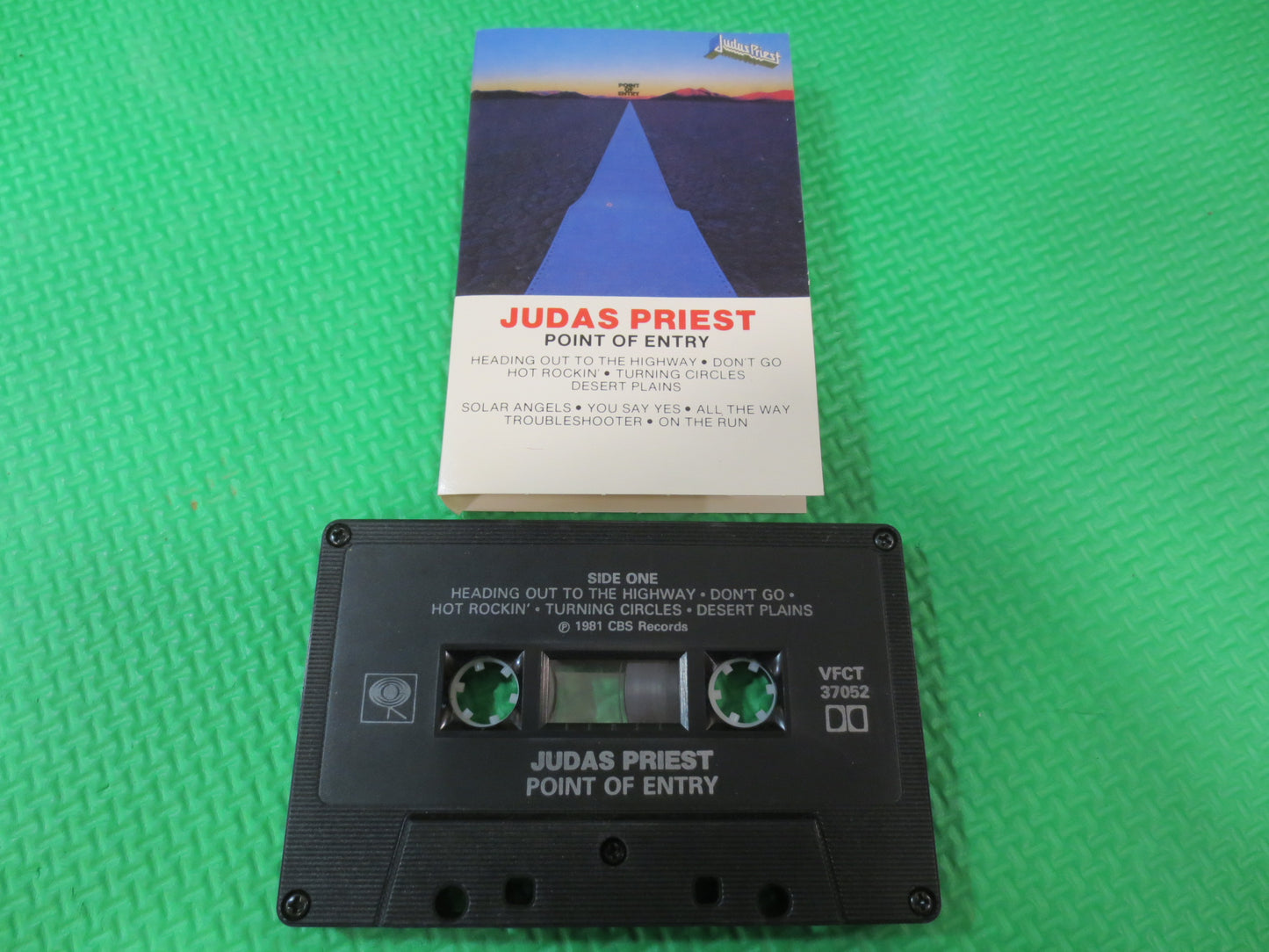 JUDAS PRIEST Tape, POINT of Entry Tape, Judas Priest Album, Judas Priest Music, Tape Cassette, Rock Cassette, 1981 Cassette