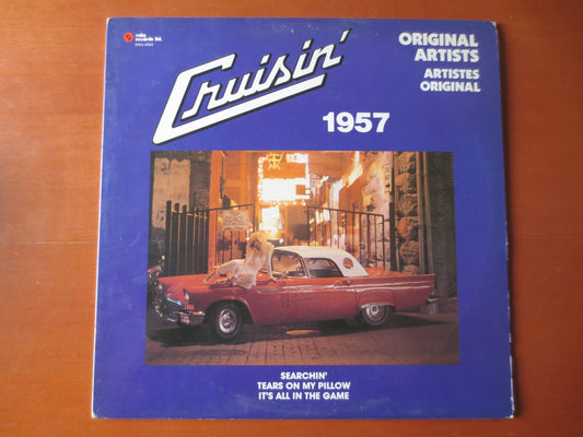 CRUISIN' 1957, Rock Records, Vintage Vinyl, Diamonds Records, Danleers Records, Vinyl Records, Vinyl Albums, 1981 Records