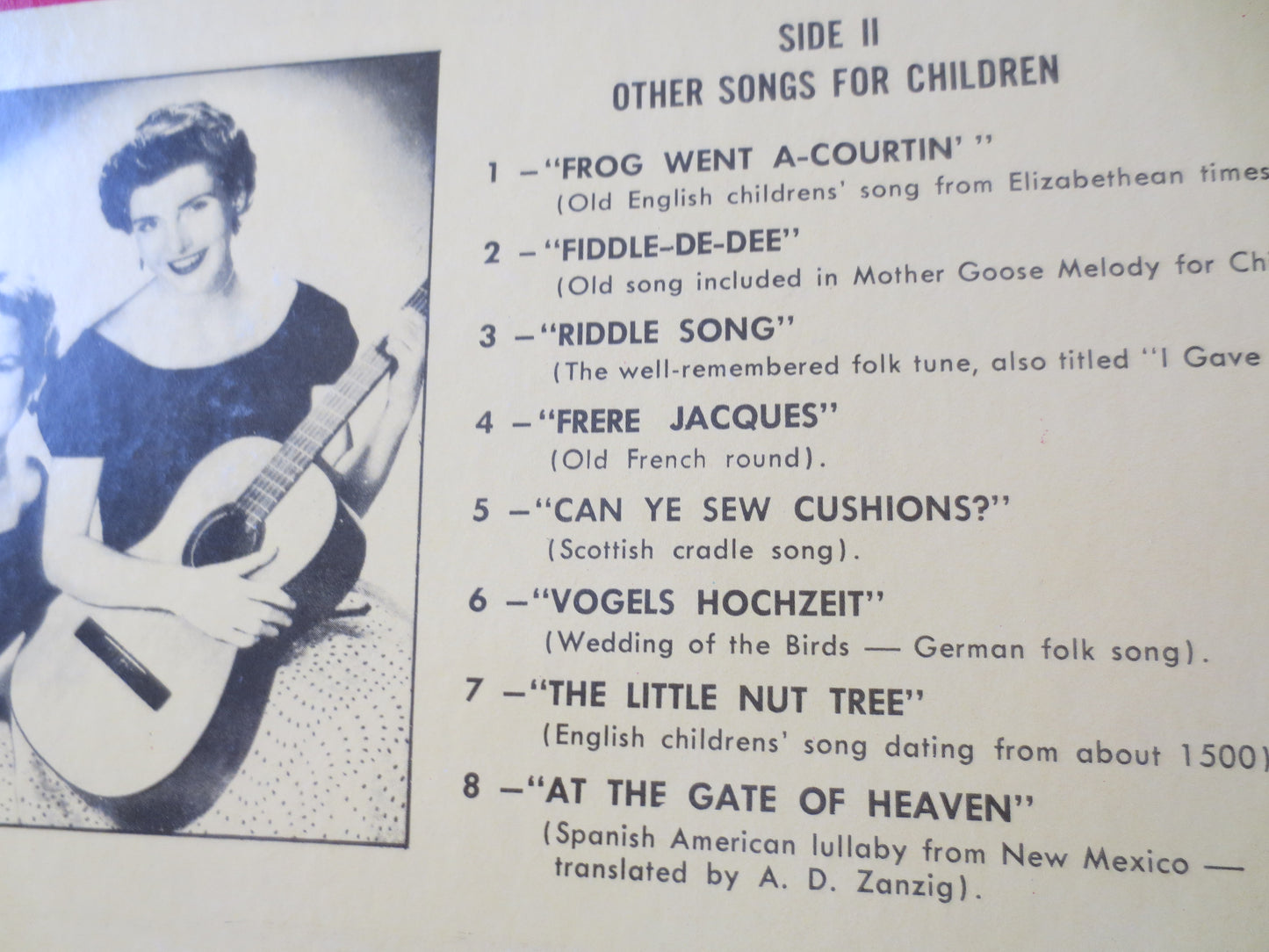 A CHILDS GARDEN of VERSES, Disneyland Records, Disneyland Album, Disney Records, Childrens Album, Kids Album, 1963 Records