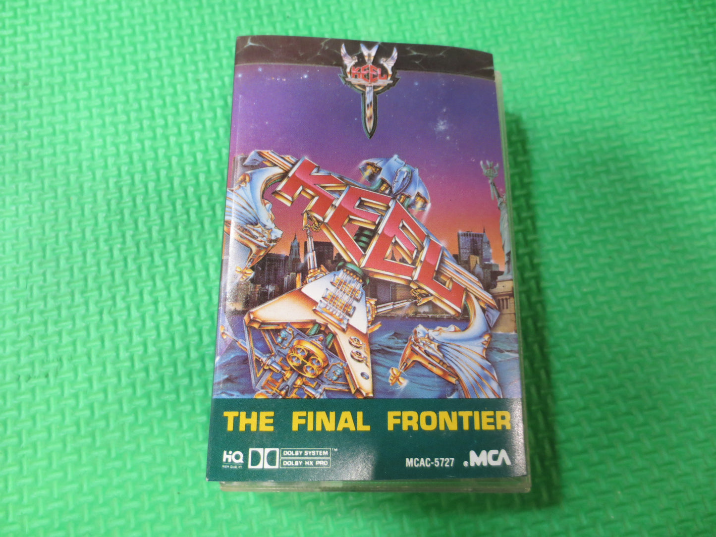 KEEL Tape, Final FRONTIER Tape, KEEL Album, Keel Music, Heavy Metal Tape, Tape Cassette, Rock Tape, Cassette, 1986 Cassette