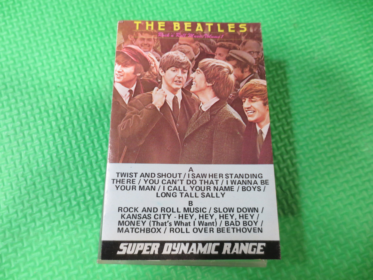 The BEATLES, ROCK and ROLL, Volume 1 Tape, Rock Album, Rock Music, Tape Cassette, Rock Cassette, Rock Tapes, 1982 Cassette