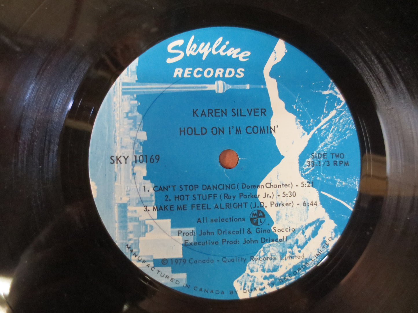 KAREN SILVER, HOLD On I'm Comin', Karen Silver Album, Karen Silver Vinyl, Karen Silver Lp, Vinyl Album, 1979 Records