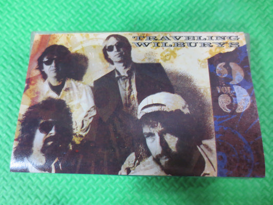 TRAVELING WILBURYS, Volume 3 Tape, Rock Album, Rock Music, Rock Song, Tape Cassette, Rock Cassette, Rock Lp, 1990 Cassette