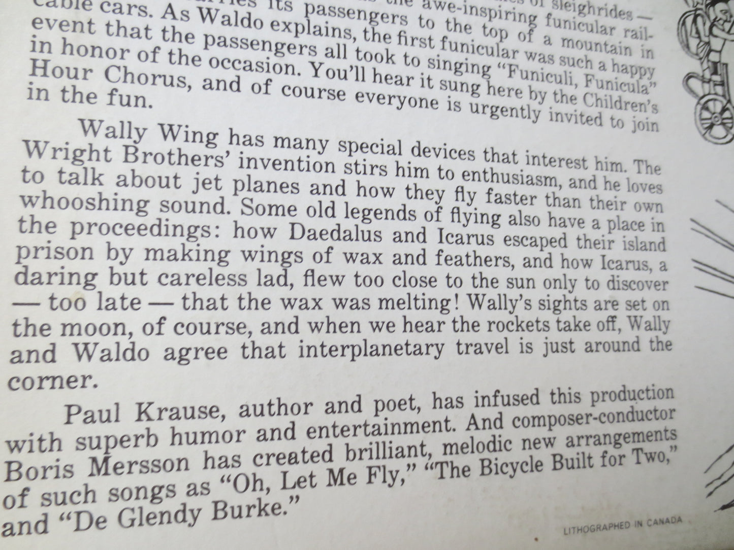 All About Wheels and Wings, Kids Records, CHILDRENS Album, Kids Album, Childrens Lp, Kids Lp, Vinyl Record, 1961 Records