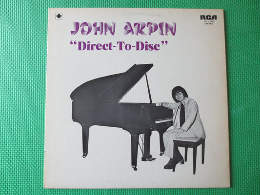 JOHN ARPIN, Direct To Disc, Jazz Records, Vintage Vinyl, John Arpin Records, John Arpin Albums, John Arpin lp, 1975 Records