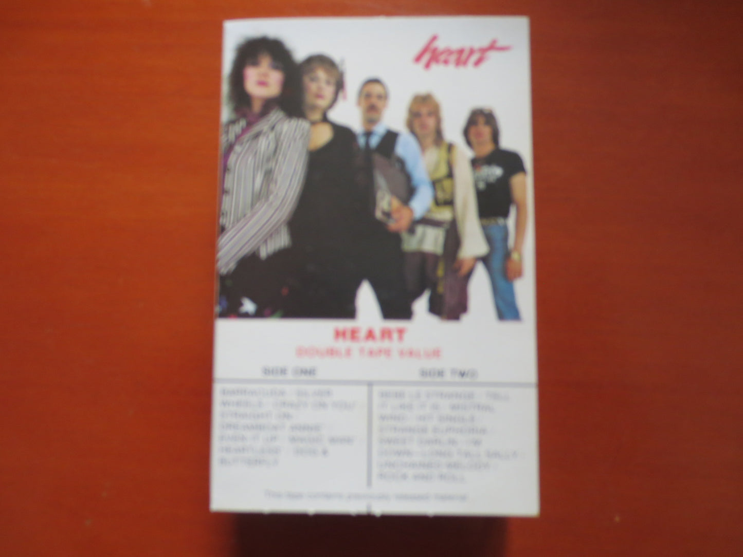 HEART Tape, HEART Lp, HEART Album, Heart Music, Heart Song, Heart Cassette, Tape Cassette, Rock Lp, Cassette, 1980 Cassette