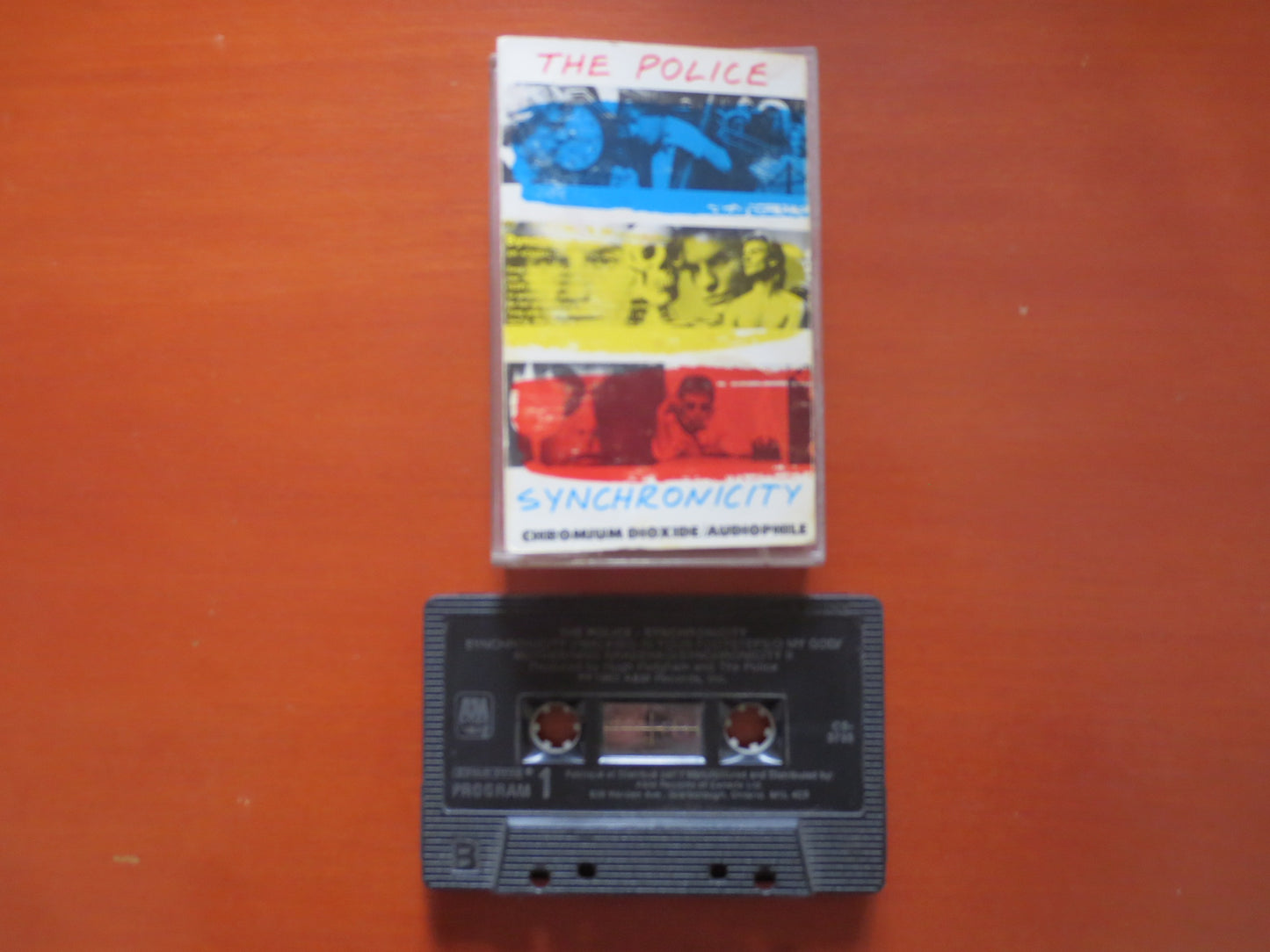 The POLICE Tape, SYNCHRONICITY Tape, The POLICE Album, The Police Music, Tape Cassette, Police Lp, Cassette, 1983 Cassette