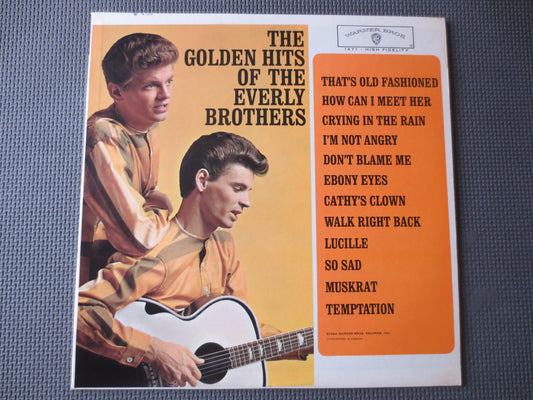 The EVERLY BROTHERS, GOLDEN Hits, Everly Brothers Lp, Pop Records, Vintage Vinyl, Record Vinyl, Vinyl Albums, 1962 Records