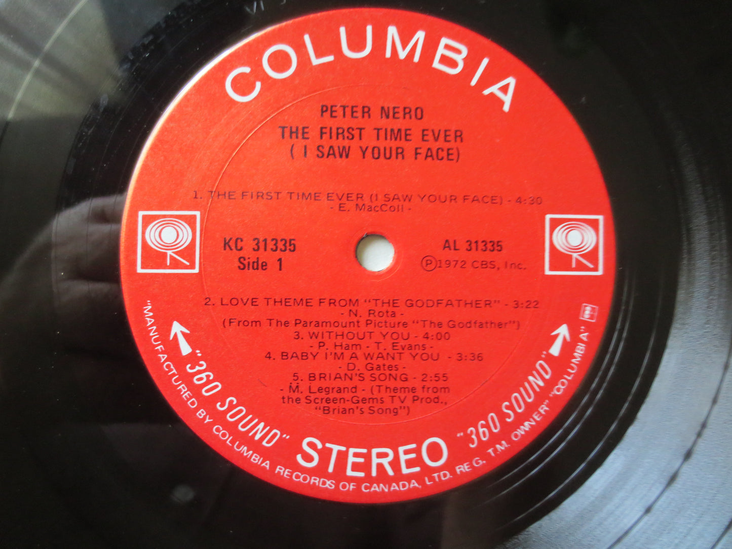 PETER NERO, The FIRST Time, Peter Nero Records, Peter Nero Album, Peter Nero lp, Jazz Records, Jazz Albums, 1972 Records