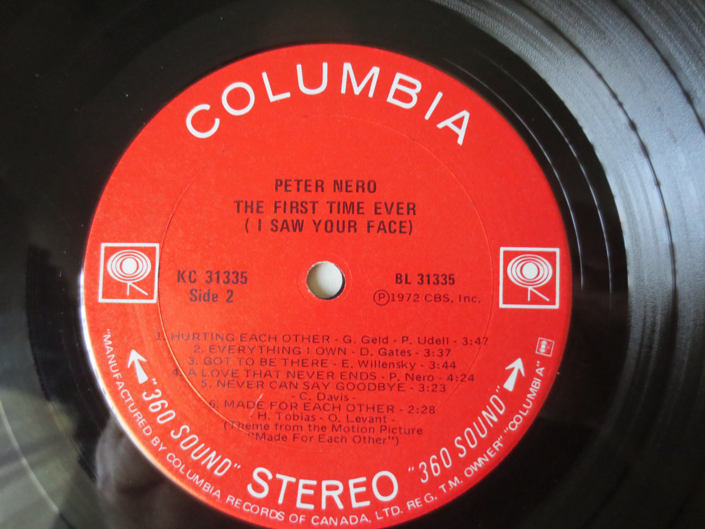 PETER NERO, The FIRST Time, Peter Nero Records, Peter Nero Album, Peter Nero lp, Jazz Records, Jazz Albums, 1972 Records