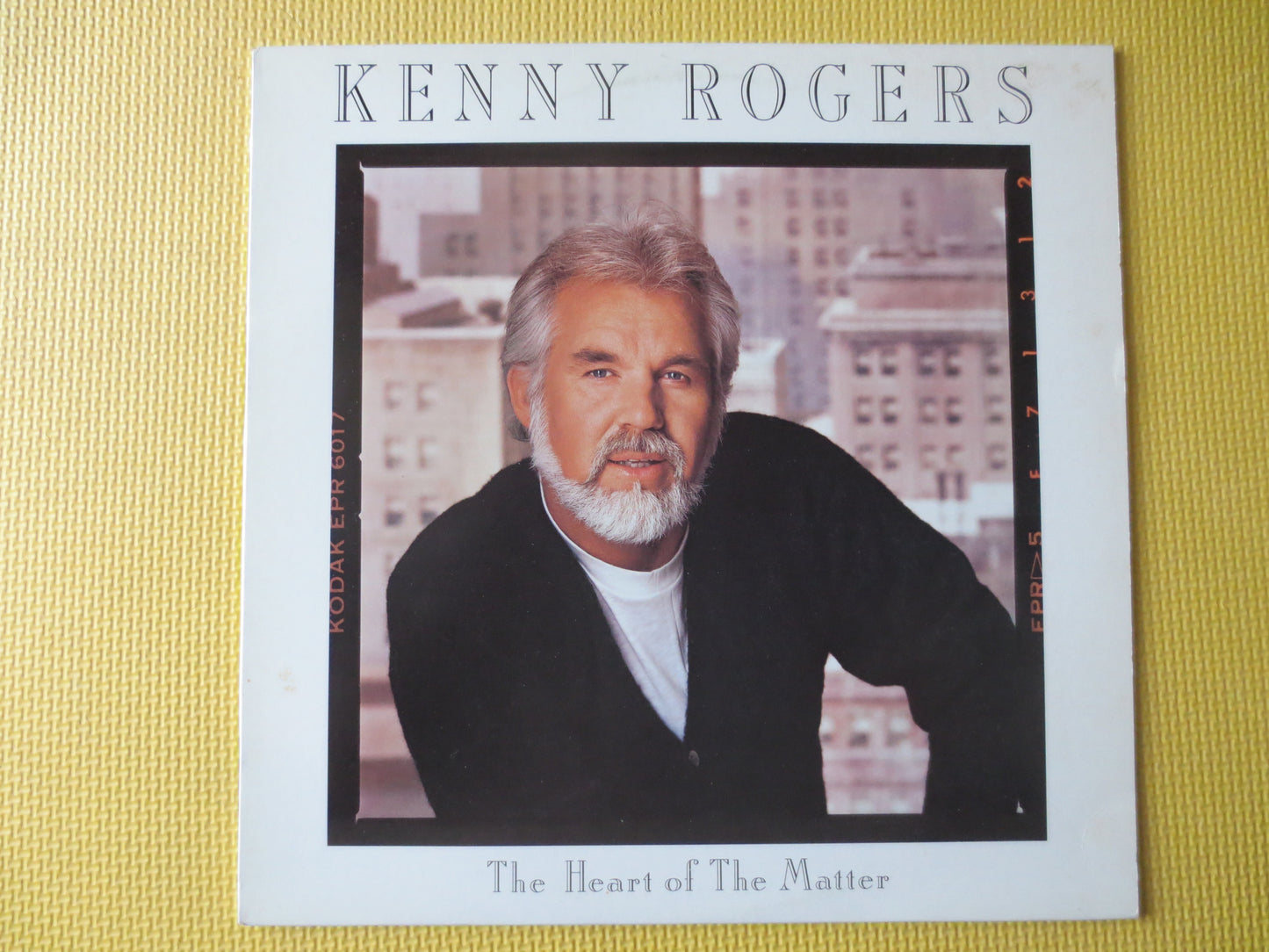 KENNY ROGERS, HEART Of The Matter, Country Records, Kenny Rogers Records, Kenny Rogers Album,  Kenny Rogers lp, 1985 Records