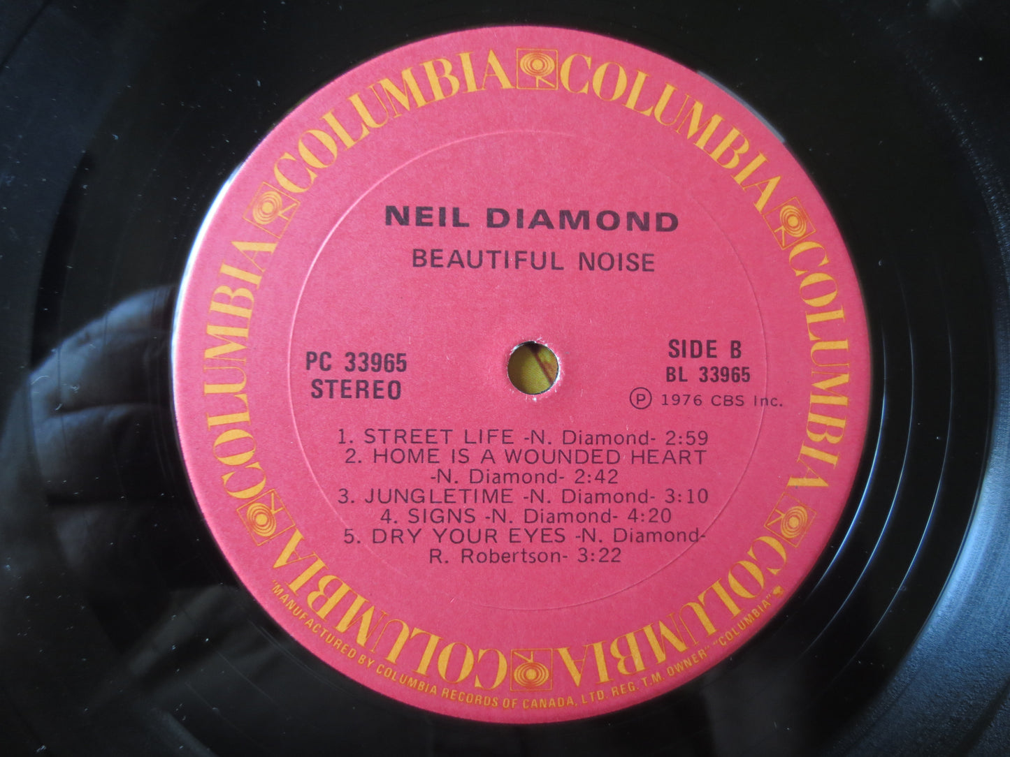 NEIL DIAMOND, BEAUTIFUL Noise, Pop Record, Neil Diamond Record, Neil Diamond lps, lps, Pop Vinyl, Vinyl Album, 1976 Records