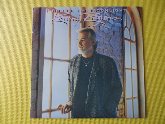 KENNY ROGERS, I Prefer the MOONLIGHT, Kenny Rogers Record, Kenny Rogers Albums, Kenny Rogers Lp, Country Lps, 1987 Records