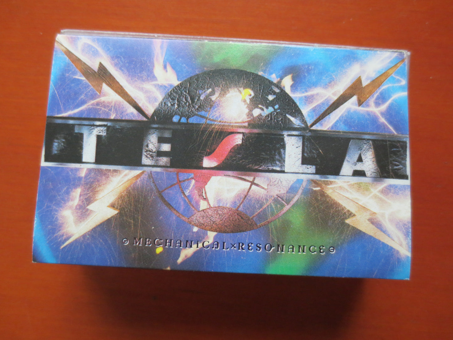 TESLA Tape, MECHANICAL RESONANCE, Tesla Album, Tesla Music, Tesla Song, Rock Tape Cassette, Tesla Cassette, 1986 Cassette