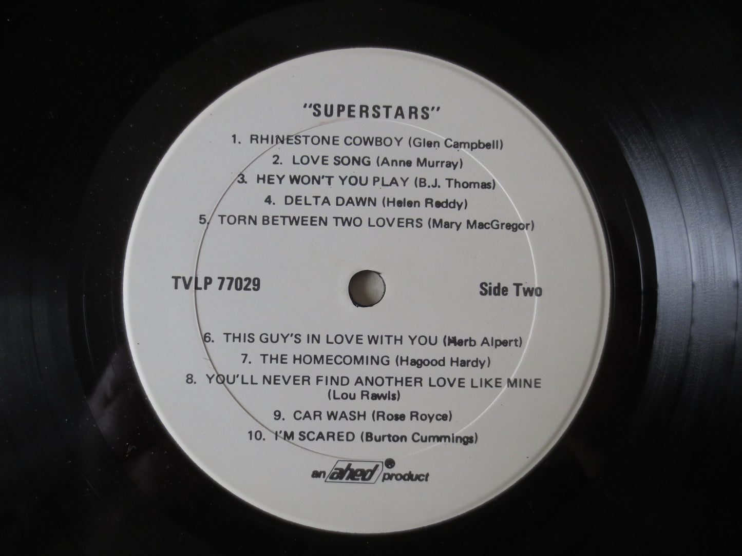 SUPERSTARS of the 100th YEAR, Paul Anka Record, Tom Jones Record, Helen Reddy Record, Diana Ross Record, Lps, 1977 Records