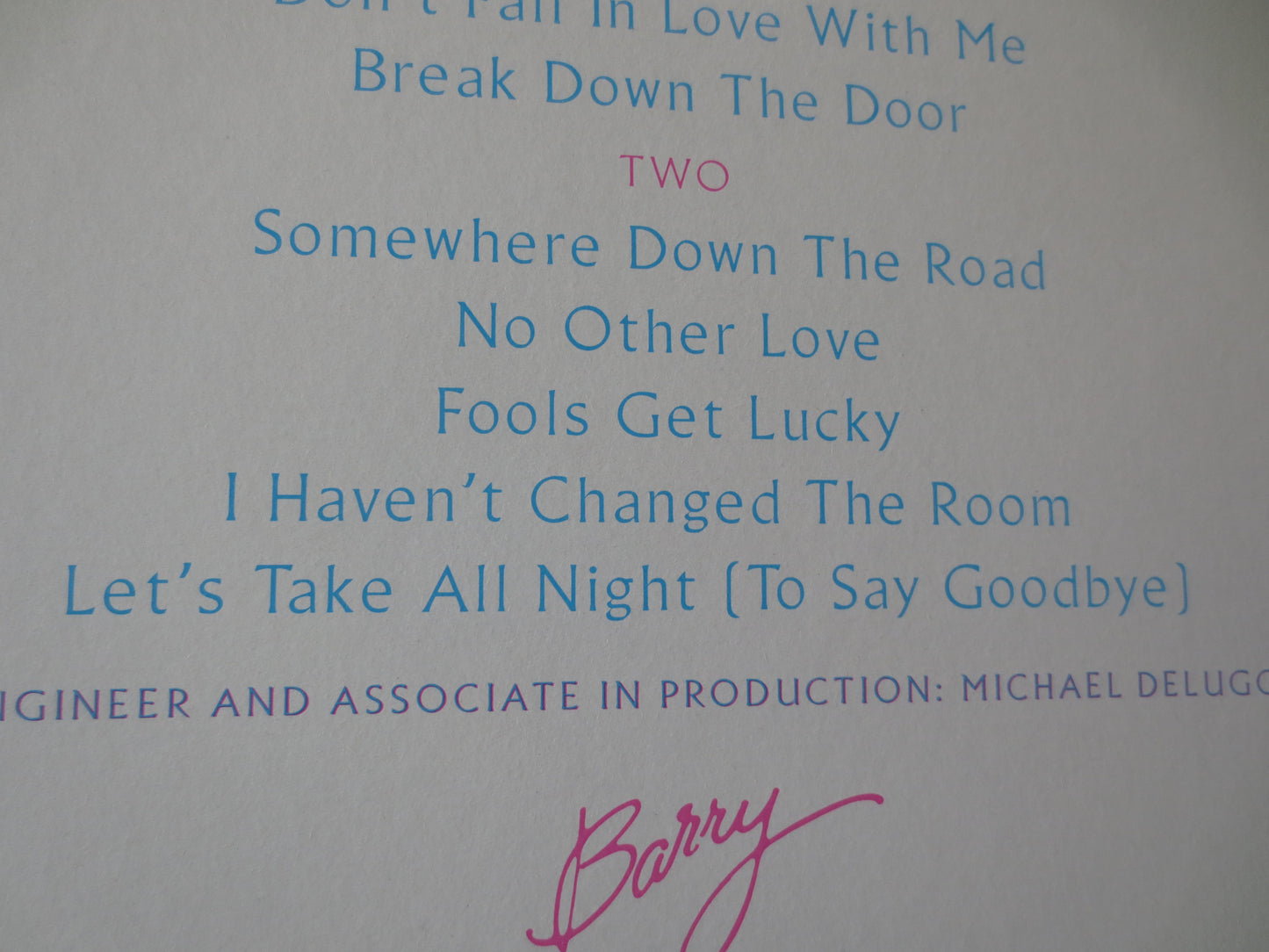 BARRY MANILOW, If I Should LOVE Again, Barry Manilow Album, Barry Manilow Vinyl, Barry Manilow Lp, Vinyl, lps, 1981 Records