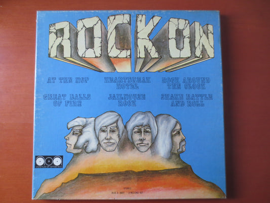 ROCK On, 3 DISC BOXED Set, Rock Albums, Vintage Vinyl, Records, Vinyl Records, Vinyl Albums, Rock Records, Lp, 1972 Records