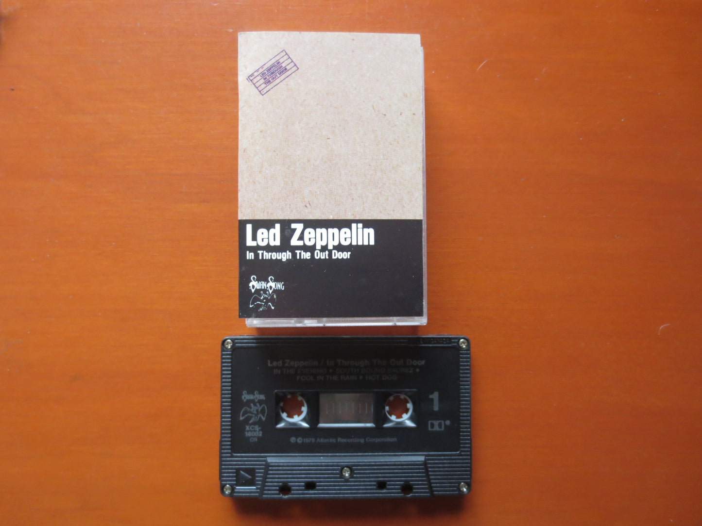 Led ZEPPELIN Tape, In Through the Out Door, Led ZEPPELIN Album, Led Zeppelin Music, Tape Cassette, Cassette, 1979 Cassette