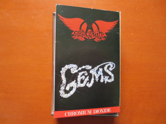 AEROSMITH Tape, GEMS Tape, AEROSMITH Album, Aerosmith Music, Aerosmith Song, Tape Cassette, Rock Cassette, 1988 Cassette