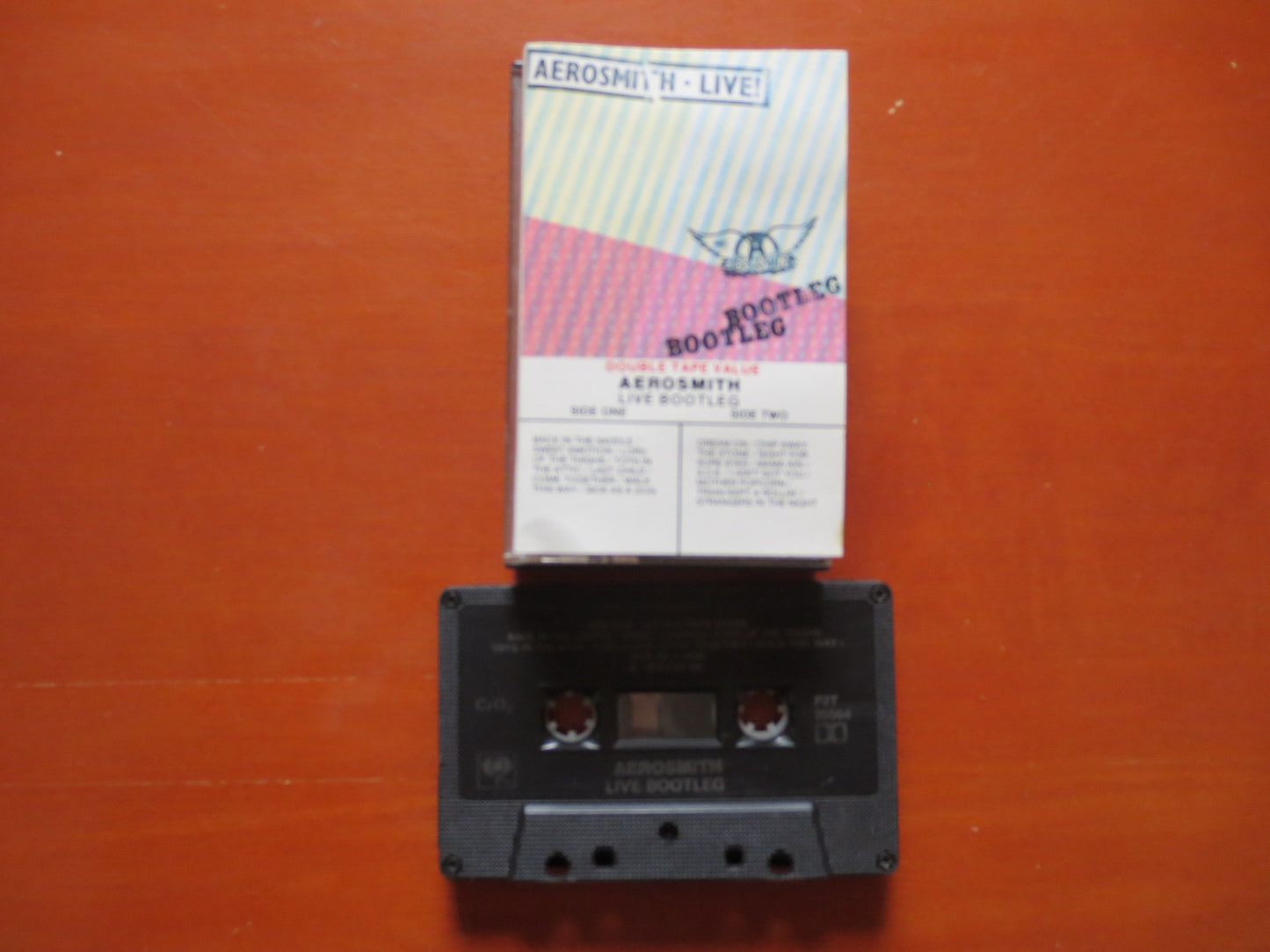 AEROSMITH Tape, Live BOOTLEG Tape, AEROSMITH Album, Aerosmith Music, Aerosmith Song, Tape Cassette, Cassette, 1978 Cassette