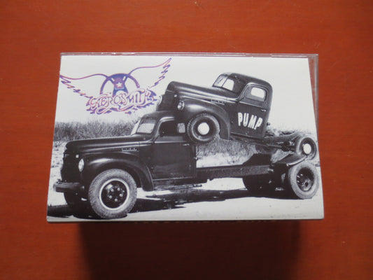 AEROSMITH Tape, PUMP, AEROSMITH Album, Rock Tape, Aerosmith Music, Aerosmith Song, Tape Cassette, Cassette, 1989 Cassette