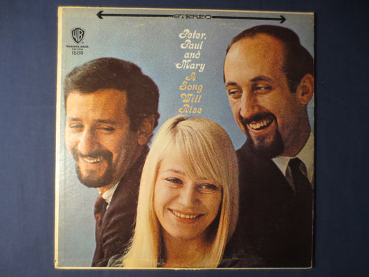 PETER PAUL and MARY, A Song Will Rise, Folk Records, Vintage Vinyl, Records, Vinyl Album, Vinyl Records, Lps, 1965 Records