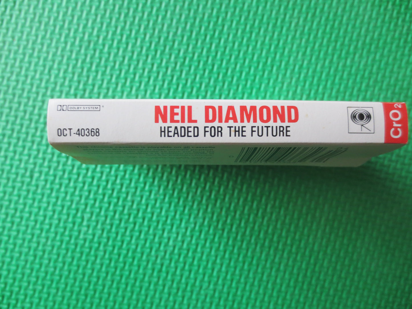 NEIL DIAMOND, HEADED For The Future, Neil Diamond Tape, Neil Diamond Album, Tape Cassette, Country Cassette, 1986 Cassette