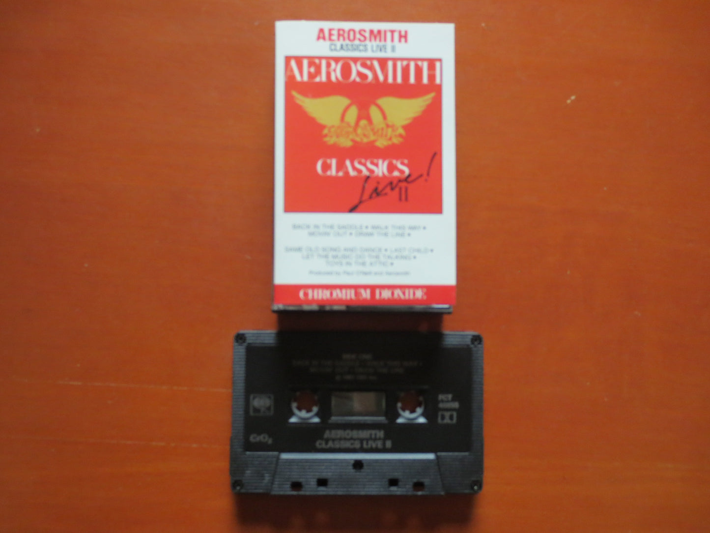 AEROSMITH Tape, CLASSICS Live 2 Tape, Aerosmith Album, Aerosmith Music, Aerosmith Lp, Tape Cassette, Cassette, 1987 Cassette