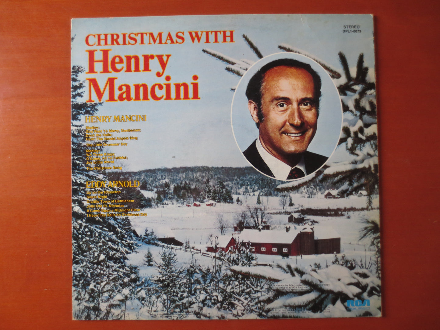 HENRY MANCINI, CHRISTMAS Album, Christmas Songs, Christmas Record, Christmas Vinyl, Eddy Arnold, Christmas Lp, 1974 Records