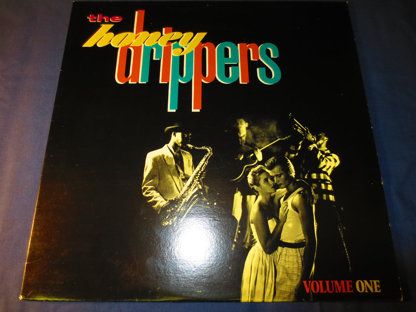 The HONEYDRIPPERS, Volume One, Led ZEPPELIN, Rock Record, ROBERT Plant, Led Zeppelin Record, Led Zeppelin Lp, 1984 Records